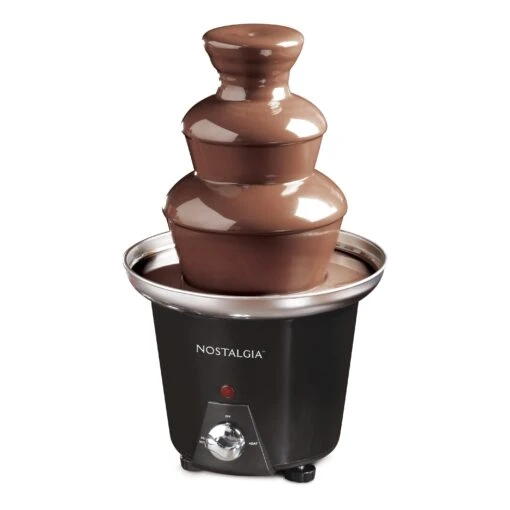 3-Tier 1.5-Pound Chocolate Fondue Fountain