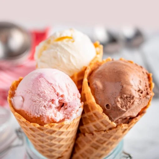 2-Quart Electric Ice Cream Maker With Candy Crusher, Aqua/Stainless Steel -Nostalgia Food CICM2AQ 05icecream23