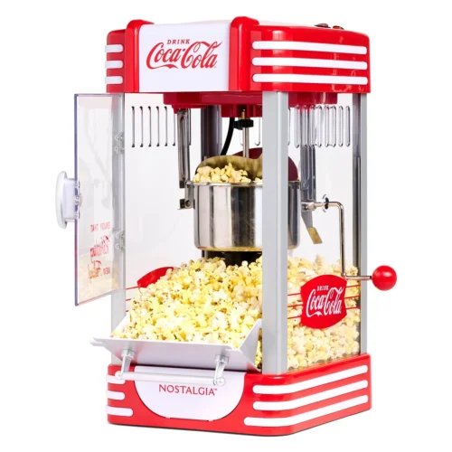 Coca-Cola 2.5-Oz. Kettle Popcorn Maker, Red