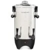 HomeCraft™ Quick-Brewing 1000-Watt Automatic 45-Cup Coffee Urn, Stainless Steel