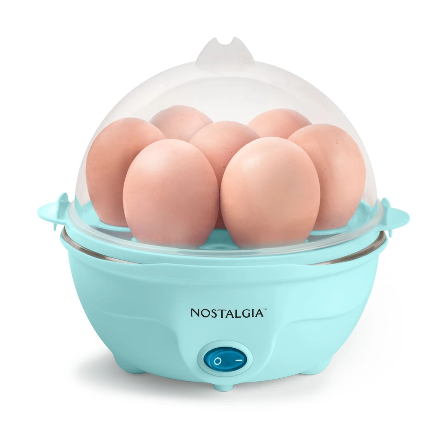 Retro Premium 7-Egg Capacity Electric Egg Cooker, Aqua 1 Retro Premium 7-Egg Capacity Electric Egg Cooker, Aqua