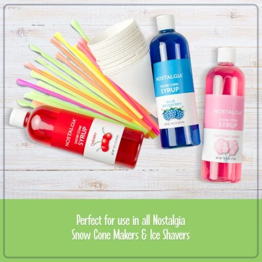 Electric Shave Ice & Snow Cone Maker -Nostalgia Food ESHVICE2HSI feature 07