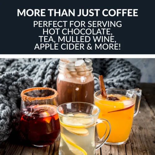 HomeCraft™ Quick-Brewing 1500-Watt Automatic 100-Cup Coffee Urn, Stainless Steel -Nostalgia Food HCCU100SS feature 05 scaled