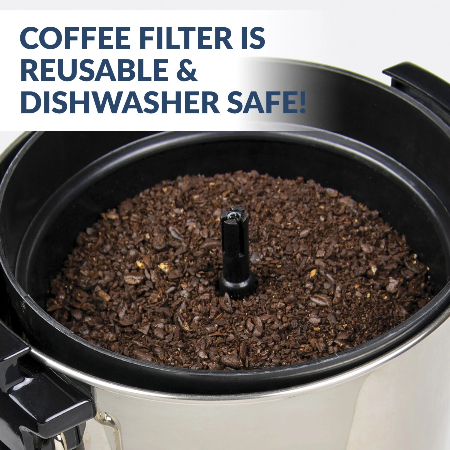 HomeCraft Quick-Brewing 1000-Watt Automatic 30-Cup Coffee Urn - Stainless Steel 6 HomeCraft Quick-Brewing 1000-Watt Automatic 30-Cup Coffee Urn - Stainless Steel - Image 6