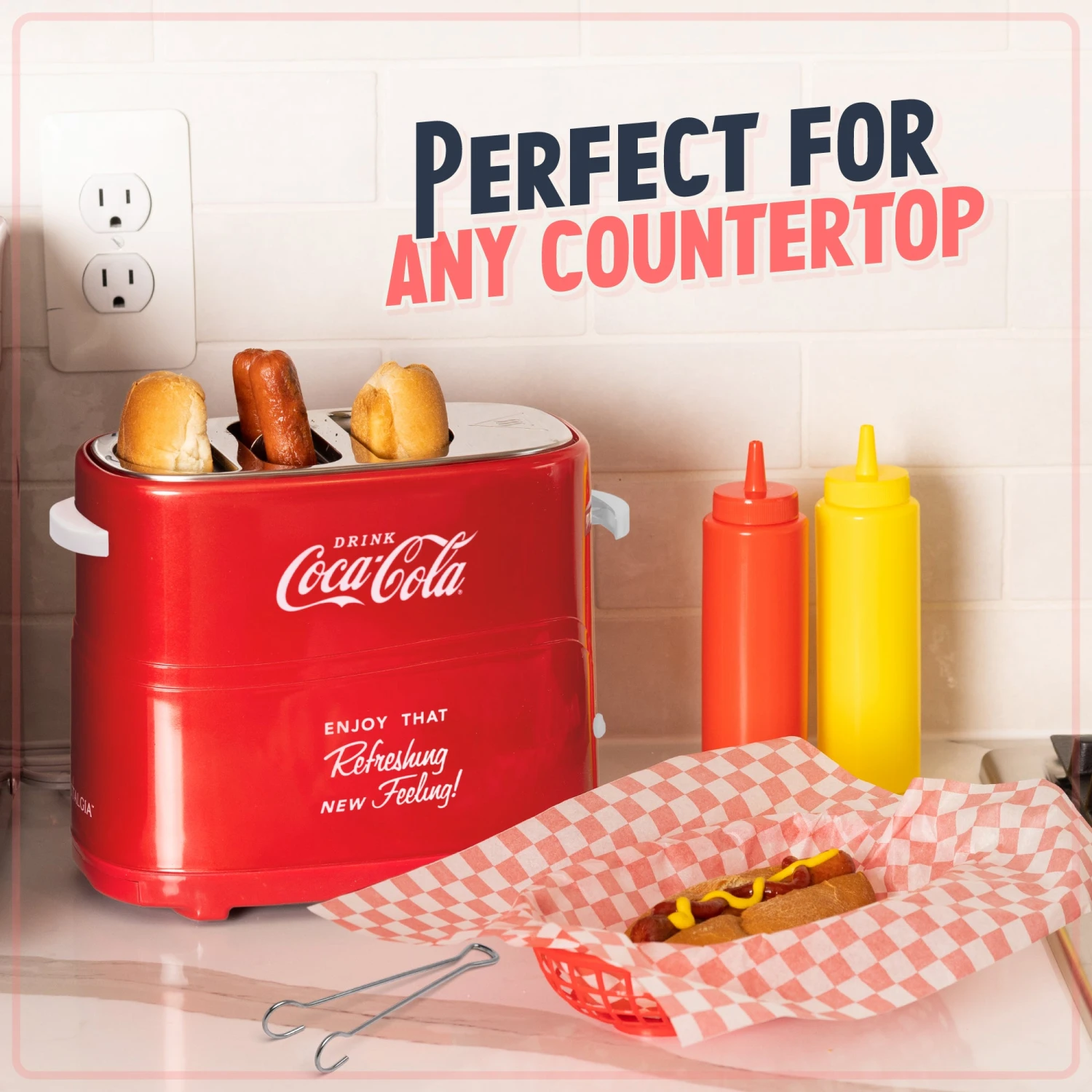 Coca-Cola® Pop-Up Hot Dog Toaster 4 Coca-Cola® Pop-Up Hot Dog Toaster - Image 4