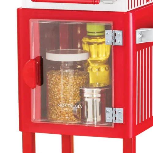 2.5-Ounce Popcorn Cart - 48 Inches Tall 13 2.5-Ounce Popcorn Cart - 48 Inches Tall -Nostalgia Food KPM200CART SN storage