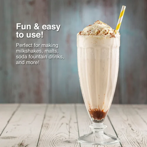 Coca-Cola® Limited Edition 2-Speed Milkshake Maker 10 Coca-Cola® Limited Edition 2-Speed Milkshake Maker -Nostalgia Food MLKS100COKEfun easy3 scaled