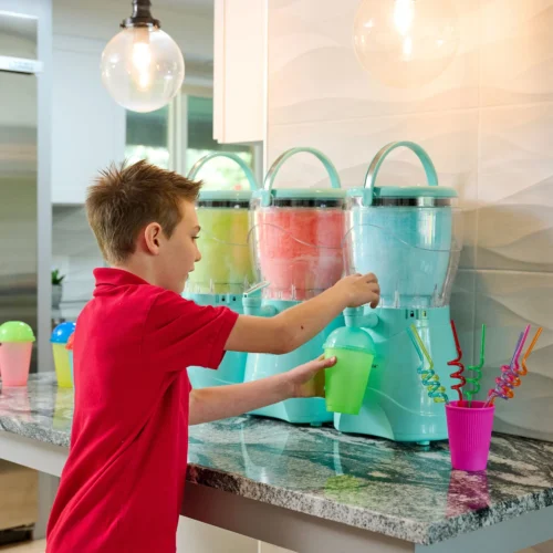 1-Gallon Margarita & Slush Machine, Aqua -Nostalgia Food MSB1AQ Image03 scaled