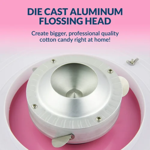 Professional Cotton Candy Cart -Nostalgia Food NCCRT510PK feature 04 scaled