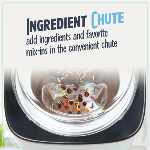 Nostalgia 2-Quart Digital Ice Cream Maker -Nostalgia Food NGDICM2SS 03 IngredientChute scaled