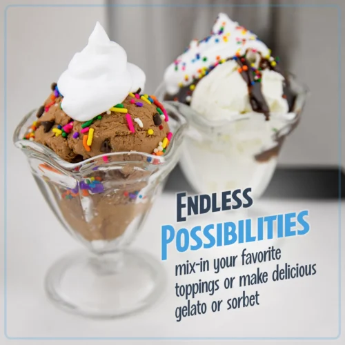 Nostalgia 2-Quart Digital Ice Cream Maker -Nostalgia Food NGDICM2SS 06 EndlessPossibilites scaled