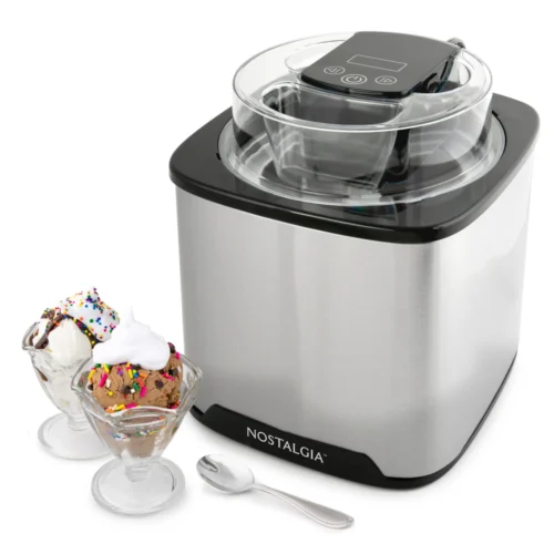 Nostalgia 2-Quart Digital Ice Cream Maker