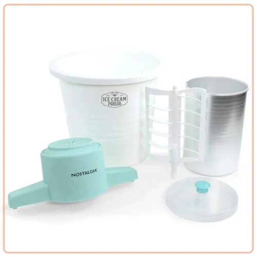 4-Quart Parlor Electric Ice Cream Maker - White -Nostalgia Food NPICMPRL4WH feature 06 c7209ba5 fbb5 4440 8b83 e8c163f2a493 scaled