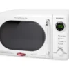Retro 0.7 Cubic Foot 700-Watt Countertop Microwave Oven - White
