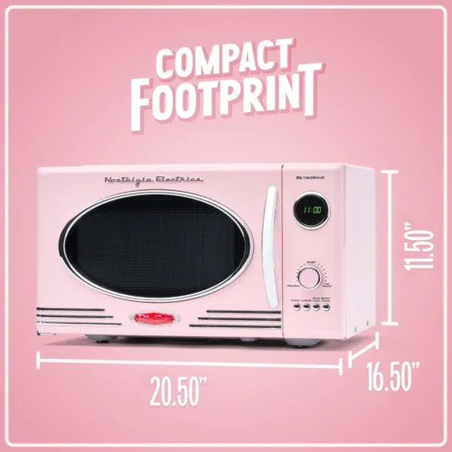 0.9 Cu. Ft. 800-Watt Retro Microwave Oven, Pink -Nostalgia Food NRMO9PK feature 04 5c12ade8 2915 461d 97ea 226b338e09c7 scaled