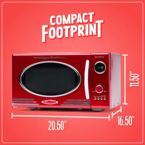 Retro 0.9 Cubic Foot 800-Watt Countertop Microwave Oven - Retro Red -Nostalgia Food NRMO9RR feature 04 c8a8cc5a 2290 4edc 887e 632056512fe1 scaled