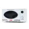 Retro 0.9 Cubic Foot 800-Watt Countertop Microwave Oven - White