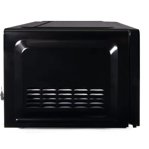 Retro 0.7 Cubic Foot Countertop Microwave Oven - Black (Derivative) -Nostalgia Food NRMOGZ7BK6A 02 scaled