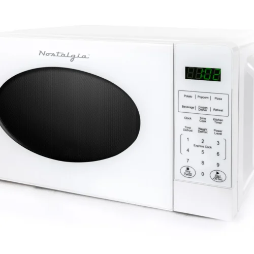 Retro 0.7 Cubic Foot Countertop Microwave Oven -Nostalgia Food NRMOGZ7WH6A 03 scaled