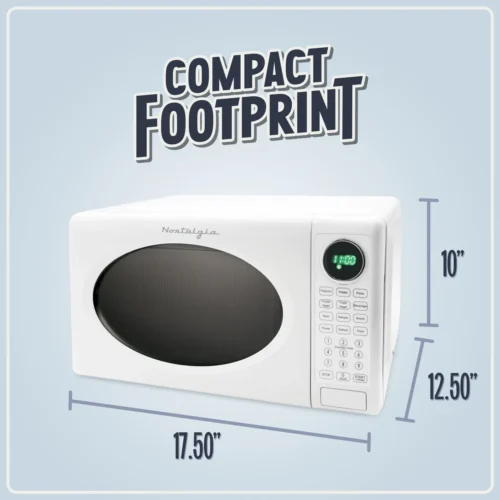 Retro 0.7 Cu Ft Retro Microwave + Accessory Bundle -Nostalgia Food NRMOPMAC7WH6A feature 05 scaled