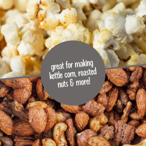 Nostalgia 6 QT Stainless Steel Stirring Popcorn Popper - Red -Nostalgia Food NSPFP6RD 04 More