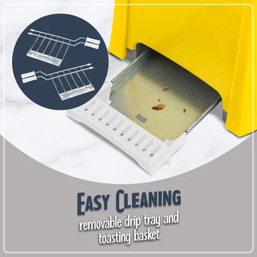 Grilled Cheese Toaster With Easy-Clean Toaster Baskets And Adjustable Toasting Dial -Nostalgia Food NTCS2YW feature 05 scaled