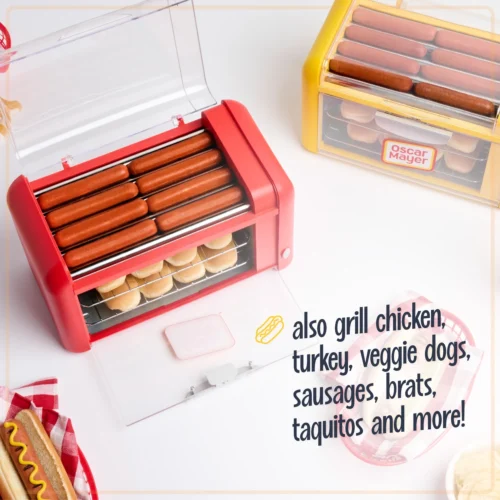 Oscar Mayer Hot Dog Roller & Bun Warmer -Nostalgia Food OMHDRTO8YW 05 OtherFood