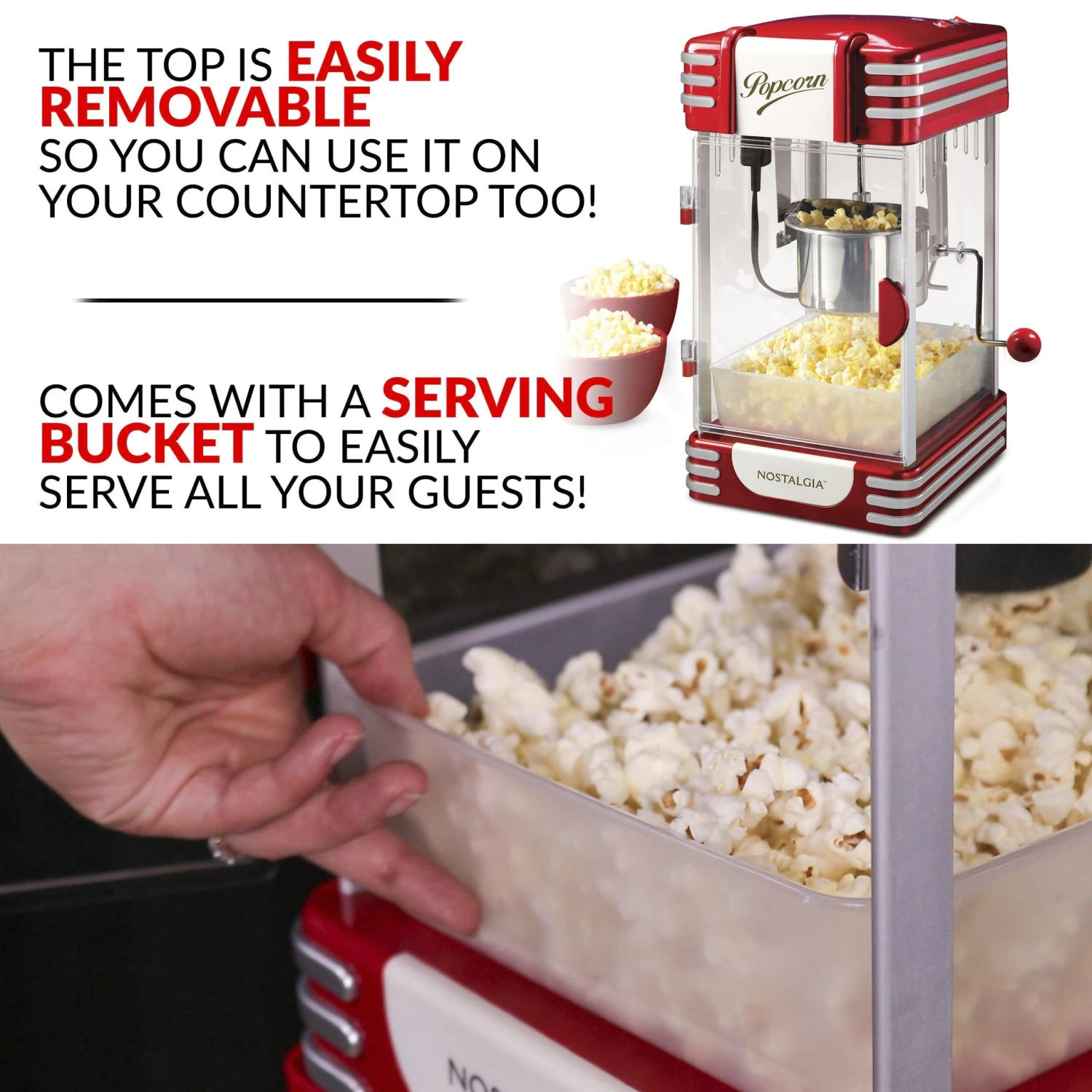 Vintage 2.5-Ounce Popcorn Cart 5 Vintage 2.5-Ounce Popcorn Cart - Image 5