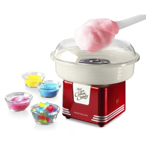 Retro Hard Candy Cotton Candy Maker