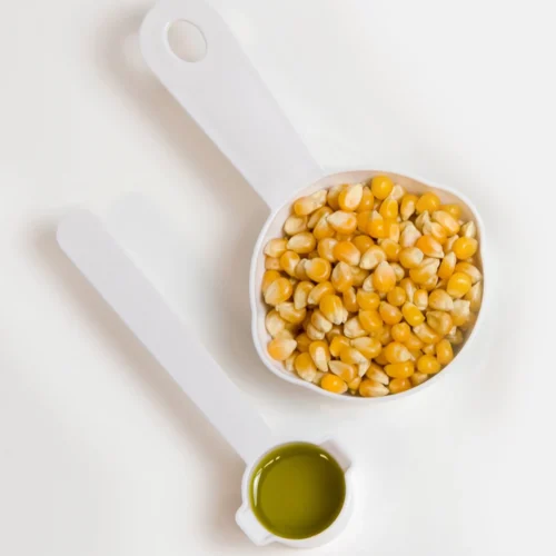 2.5-Ounce Popcorn Cart - 48 Inches Tall -Nostalgia Food PopcornAccessories 2 Scoops