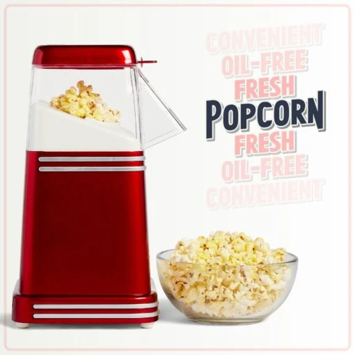 Retro 8-Cup Hot Air Popcorn Maker -Nostalgia Food RHP310 04B001CJKM24