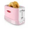 Retro 2-Slice Toaster, Pink