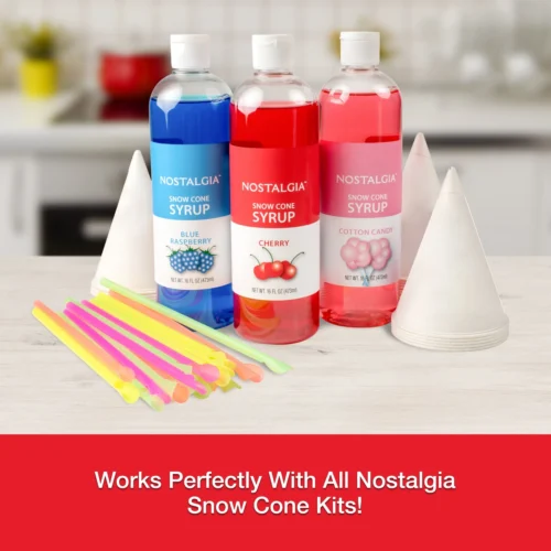 Coca-Cola® Countertop Snow Cone Maker 13 Coca-Cola® Countertop Snow Cone Maker -Nostalgia Food SCM550COKE Image6 scaled