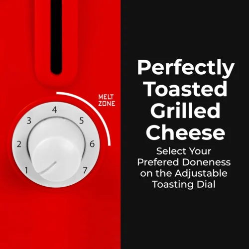 Coca-Cola® Grilled Cheese Toaster With Easy-Clean Toaster Baskets And Adjustable Toasting Dial 10 Coca-Cola® Grilled Cheese Toaster With Easy-Clean Toaster Baskets And Adjustable Toasting Dial -Nostalgia Food TCS2CK Image3 scaled