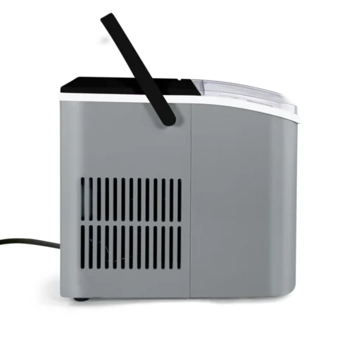 Thermostar 26-Pound Automatic Self-Cleaning Portable Countertop Ice Maker Machine With Handle -Nostalgia Food TSICEBHNSC26SL 01 scaled