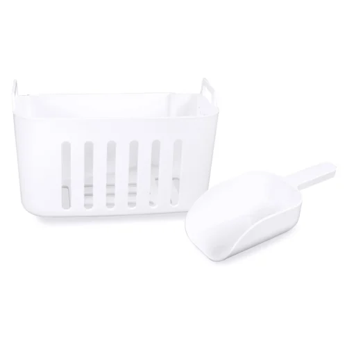 Thermostar 26-Pound Automatic Self-Cleaning Portable Countertop Ice Maker Machine With Handle -Nostalgia Food TSICEBHNSC26SL 07 scaled