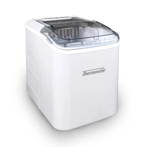 Thermostar 26-Pound Automatic Self-Cleaning Portable Countertop Ice Maker Machine