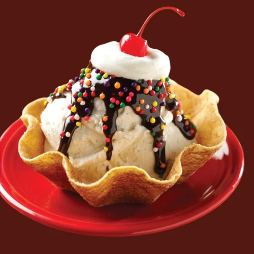 Taco Tuesday Baked Tortilla Bowl Maker -Nostalgia Food TTTB1RD NW Sundae