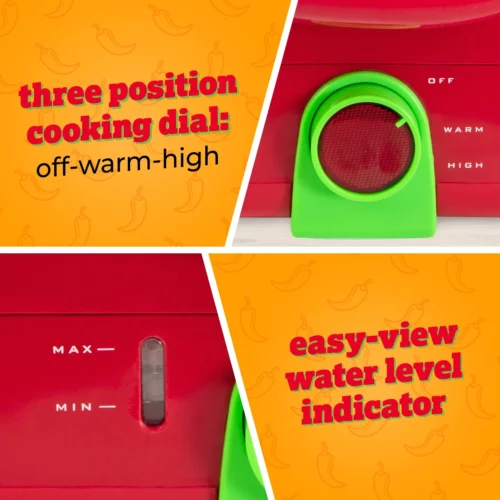 Taco Tuesday Tamales Steamer -Nostalgia Food TTTS48RD6A feature 04 scaled