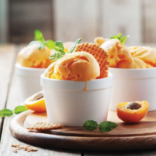 4-Quart Parlor Electric Ice Cream Maker - White -Nostalgia Food sorbetlifestyle c257674f 850d 40e5 9472 61aaf39be76d